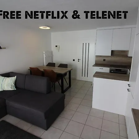 Apartment Luxe I 2 Slaapkamers I 2 X Dubbel Bed I 50m Van De Dijk I Nieuwpoort-bad *